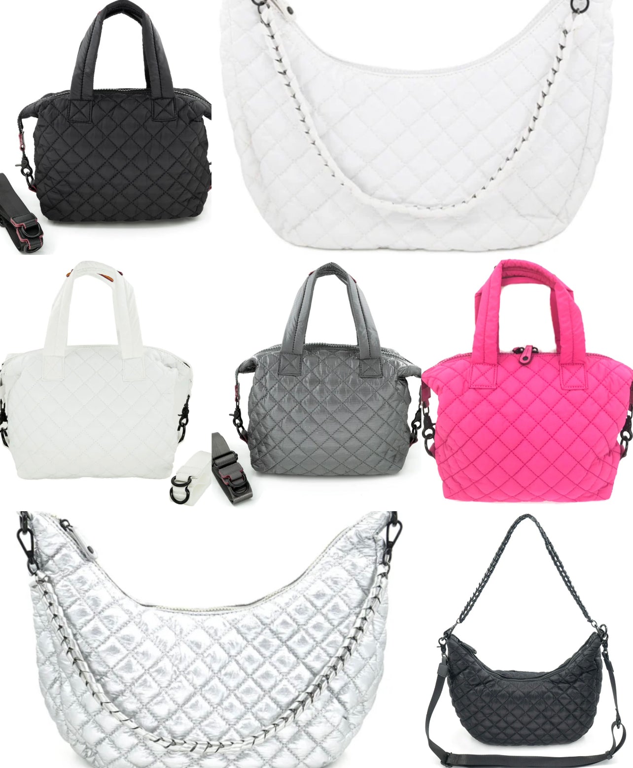 RESTOCKED AGAIN! Assorted quilted crossbody bags for Spring, BEST SELLERS!