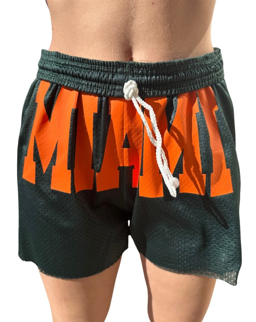 Custom sports shorts (can order for ANY school, camp, etc and can print on front or back, see pics)