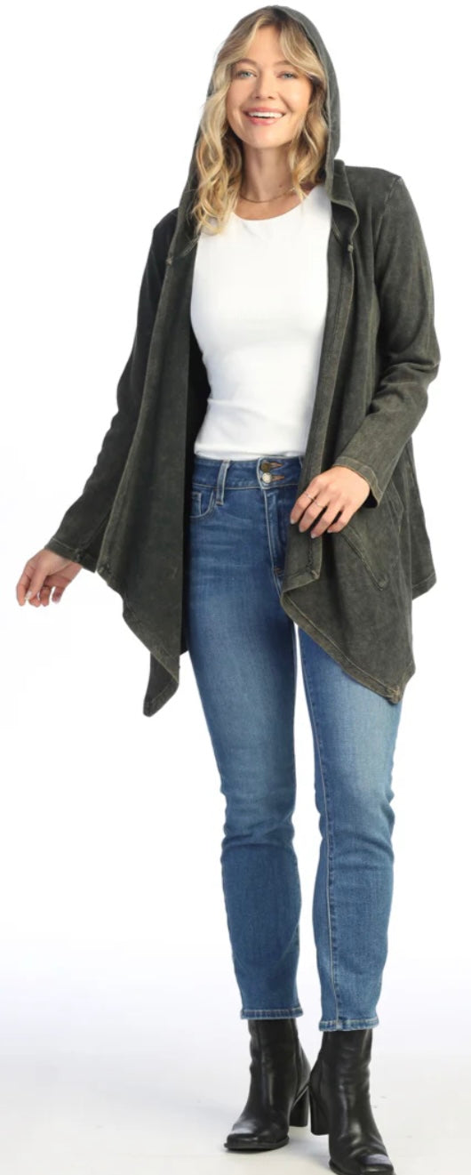 HOT ITEM: Jess & Jane open cardigan with hood and pockets (other colors available, see pics)