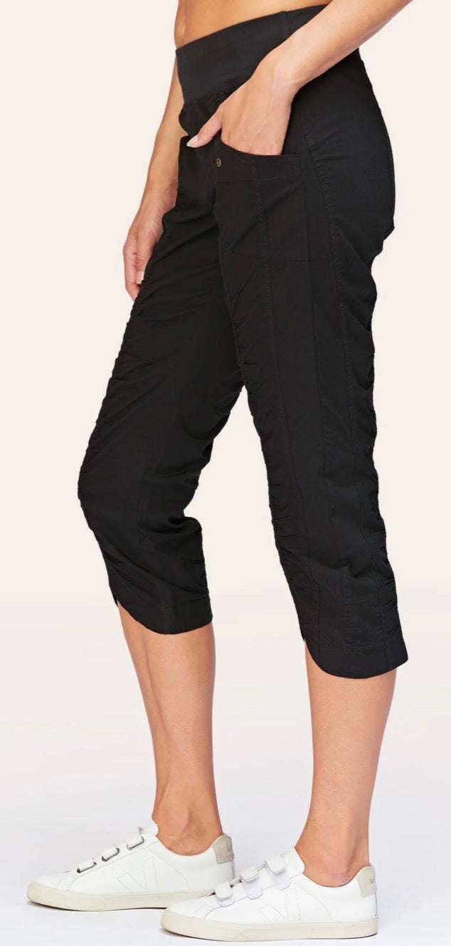 Soft lightweight crop pants by Wearables