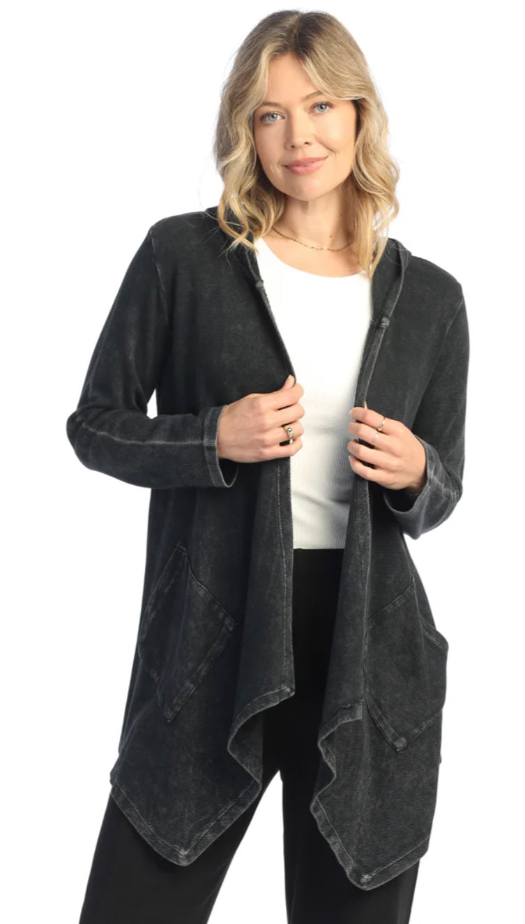 HOT ITEM: Jess & Jane open cardigan with hood and pockets (other colors available, see pics)