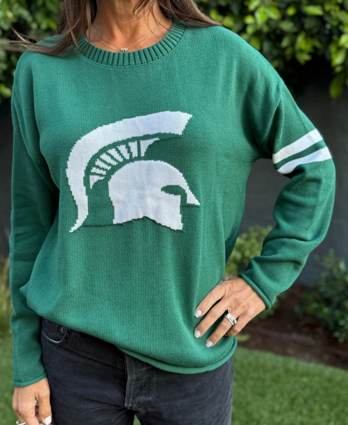Custom order lightweight, soft cotton sweaters (most schools are available to order, see pics)