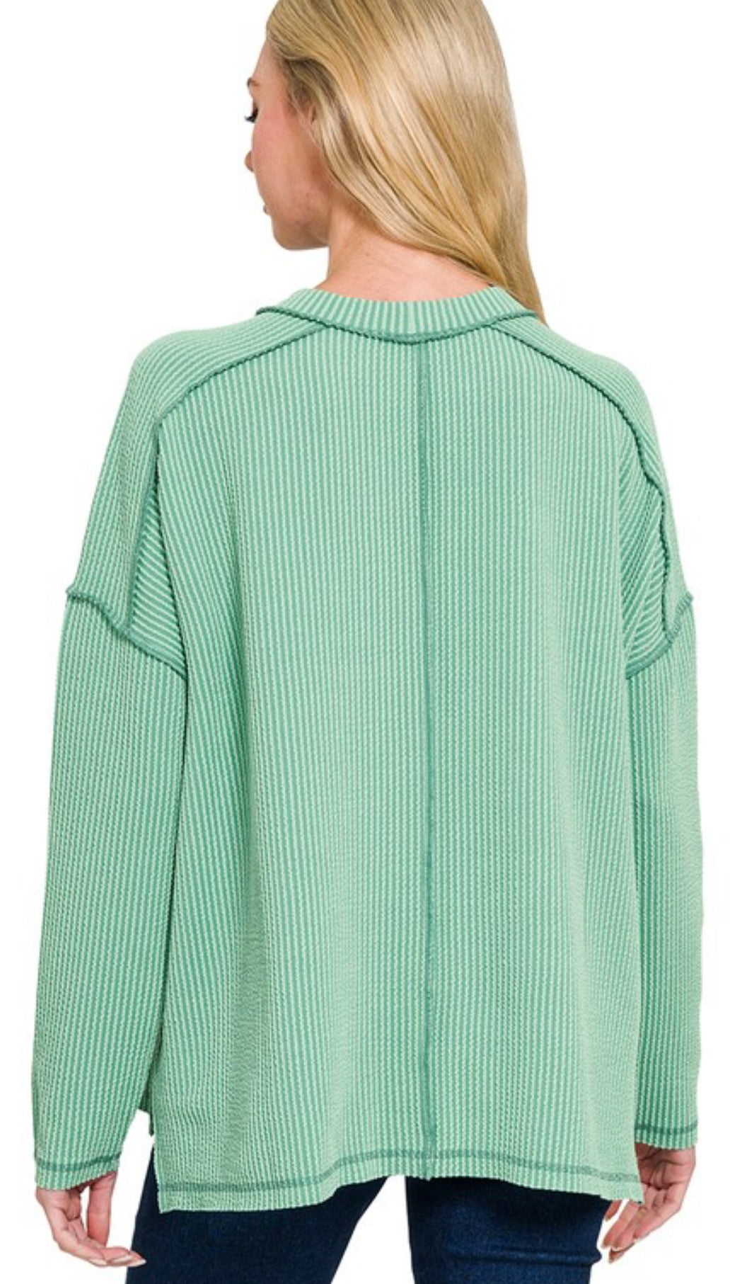 Ribbed long sleeve tops, BEST SELLER