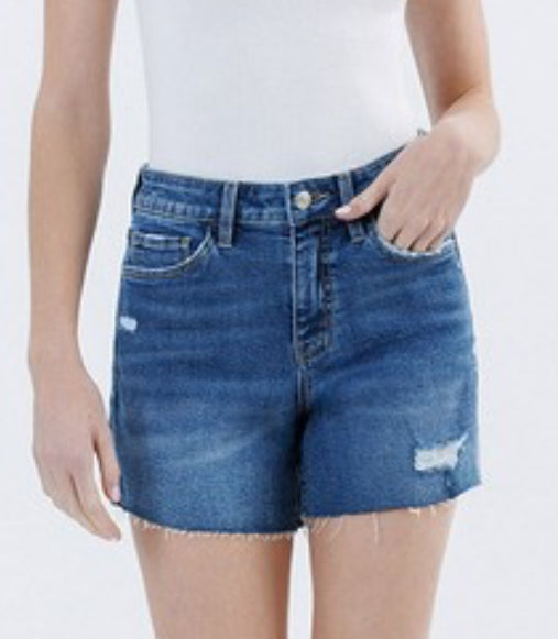 Lovervet denim shorts with stretch 5" inseam
