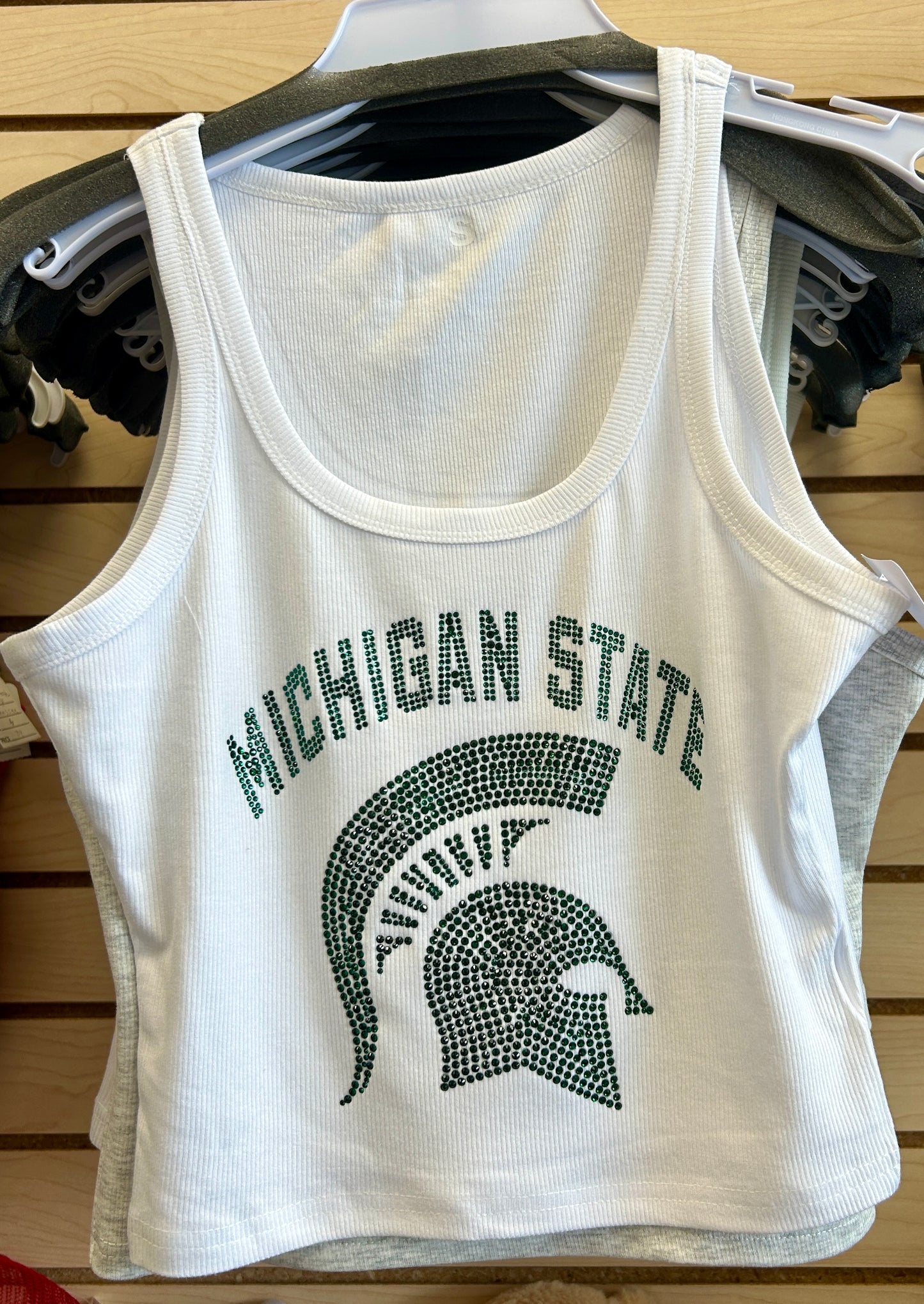 HOT ITEM!!! IN STOCK & Custom college bling tanks and crop tees, BEST GRAD GIFT! MOST SCHOOLS ARE AVAILABLE TO ORDER, SEE PIC 2 FOR OTHER OPTIONS & see pics for some schools made up & CLICK COLLEGE TAB TO SEE MORE COLLEGE ITEMS!!!