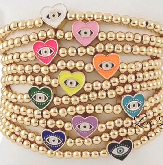 Assorted stretch bracelets
