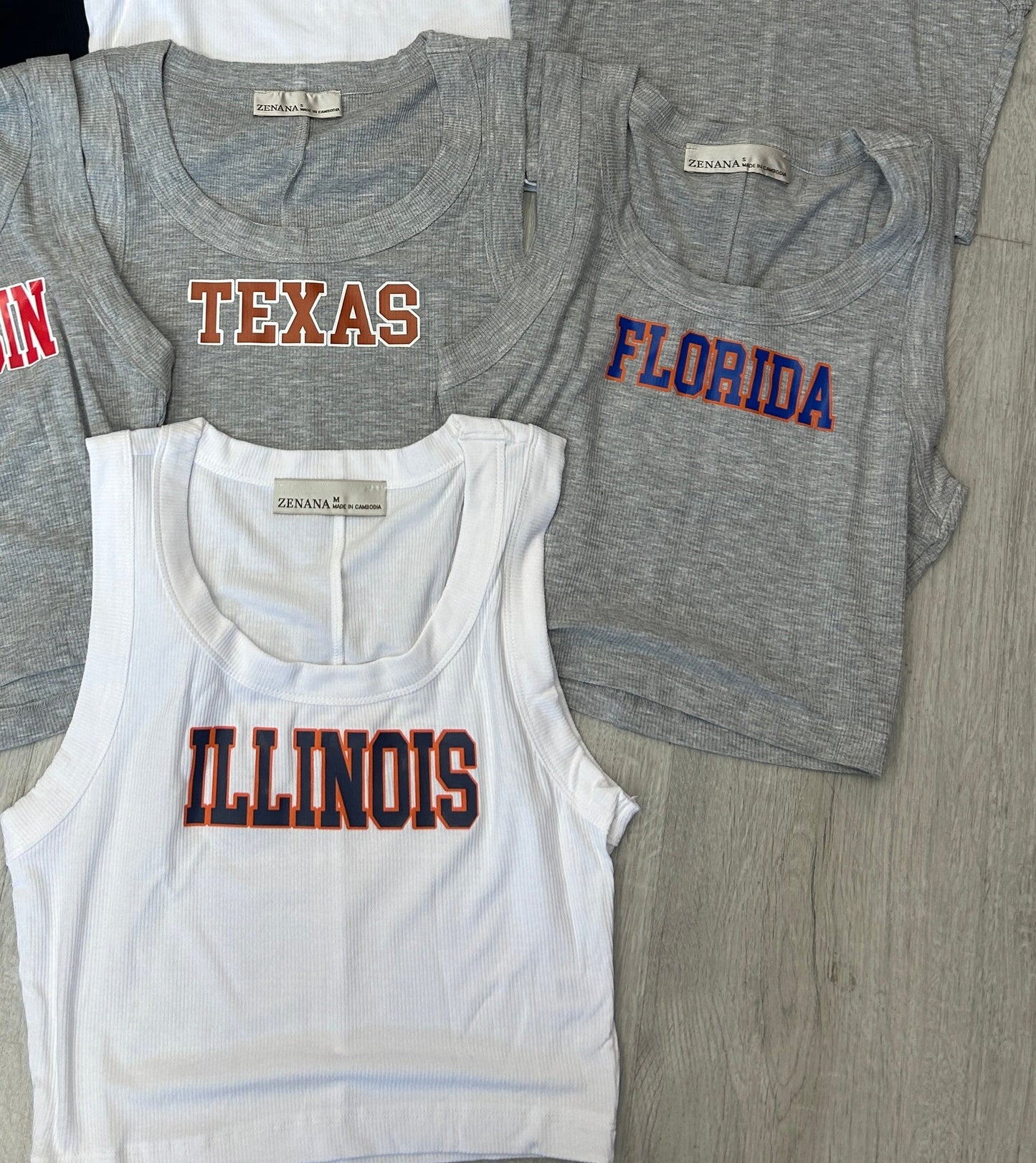 IN STOCK! Soft rib crop tank