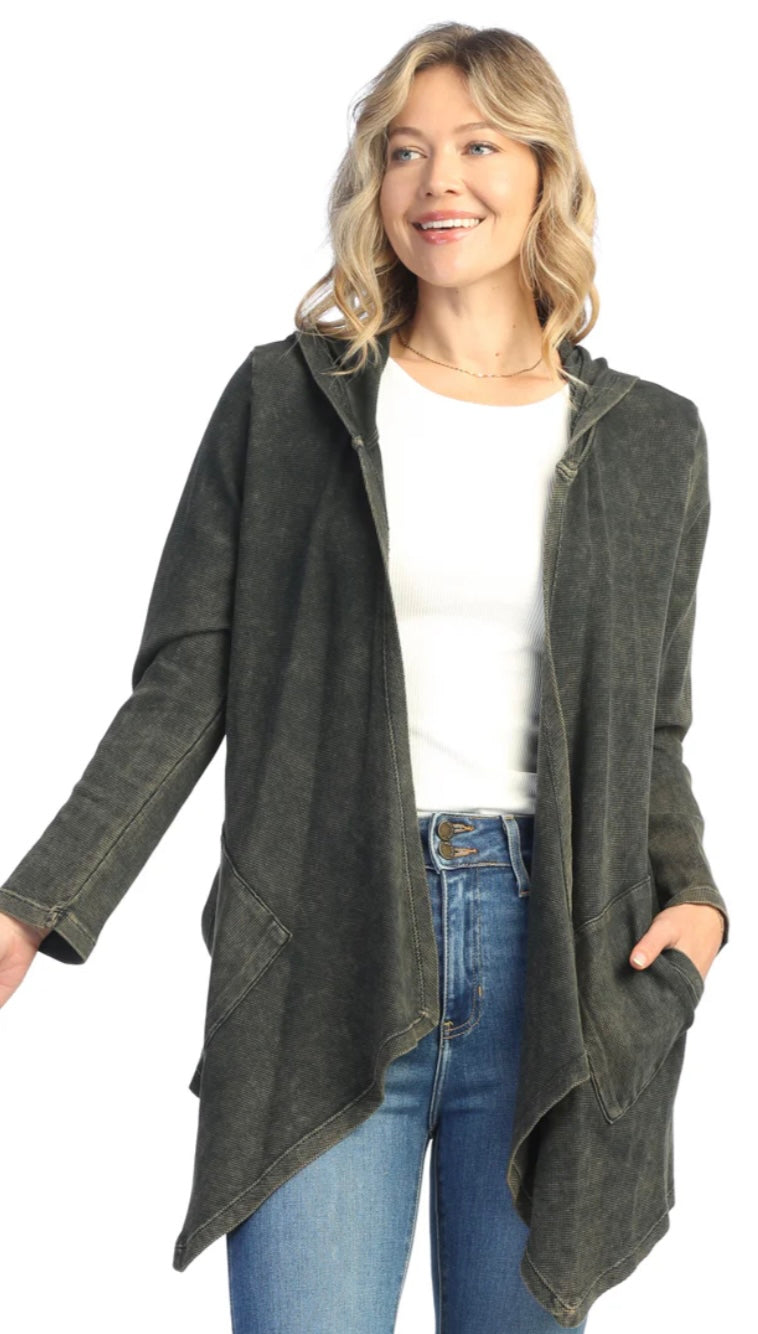 HOT ITEM: Jess & Jane open cardigan with hood and pockets (other colors available, see pics)