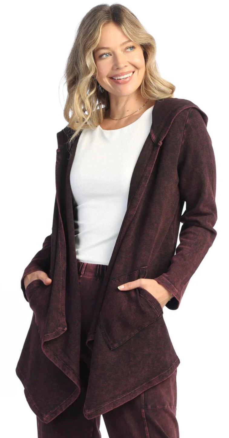 HOT ITEM: Jess & Jane open cardigan with hood and pockets (other colors available, see pics)