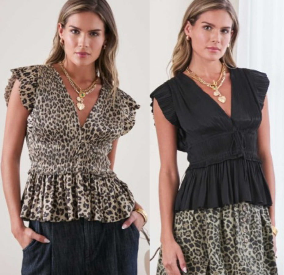 Current Air v neck peplum tops, HOT ITEM