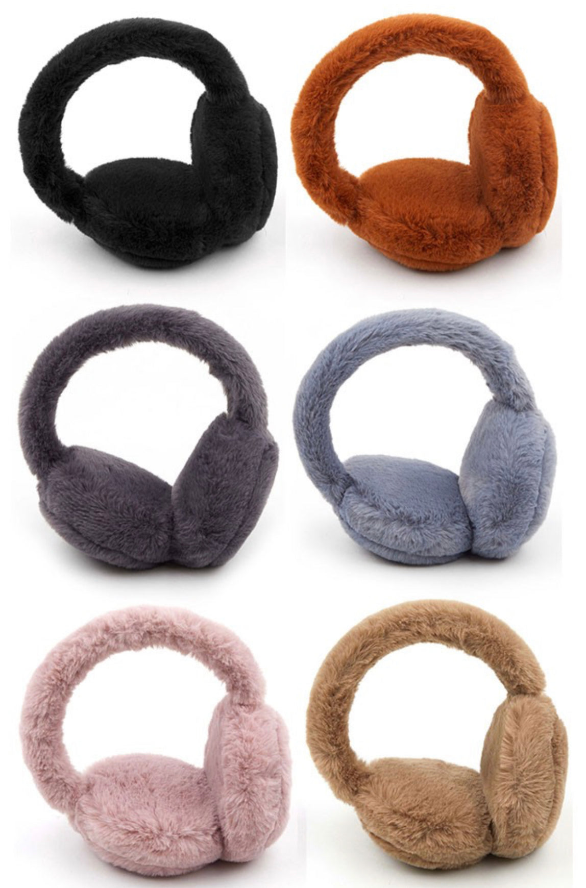 PREORDER NOW, Arriving Friday…CC soft & warm faux fur earmuffs, BEST SELLER! (See more hats, gloves and earmuffs by clicking the Accessories tab)