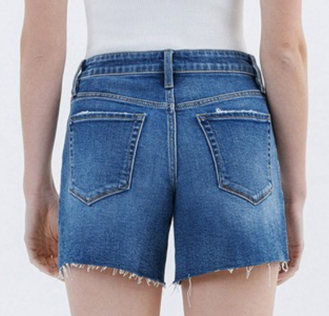 Lovervet denim shorts with stretch 5" inseam