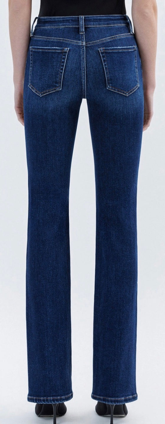 PREORDER NOW, arriving Friday…Tummy control high rise bootcut jeans with stretch