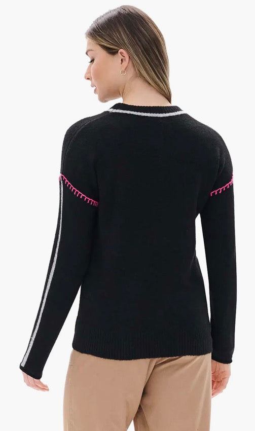 PREORDER NOW, Arriving Thursday…Contrast stitch soft sweaters