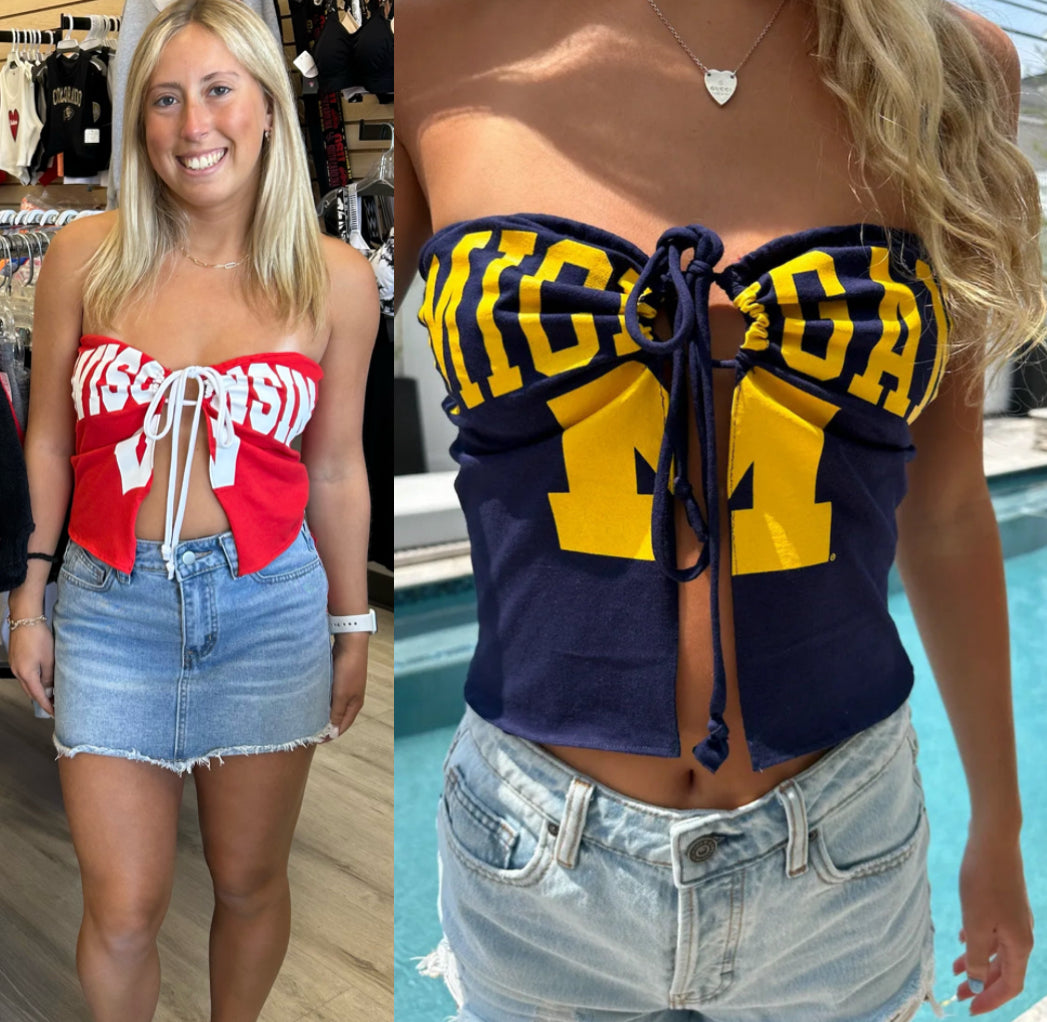 Custom slit top (can order for ANY school)