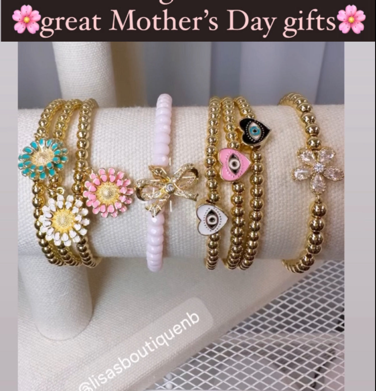Assorted stretch bracelets