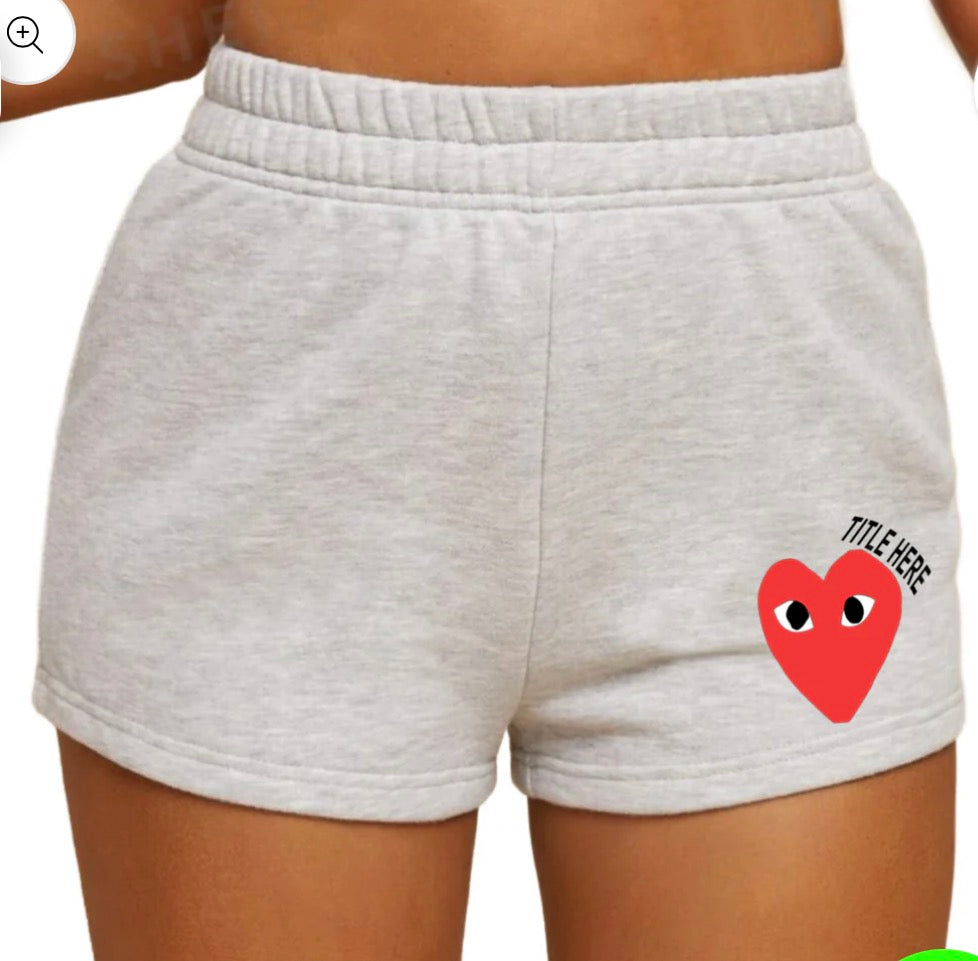 Bling title sweatshorts (see pic 2 for for)