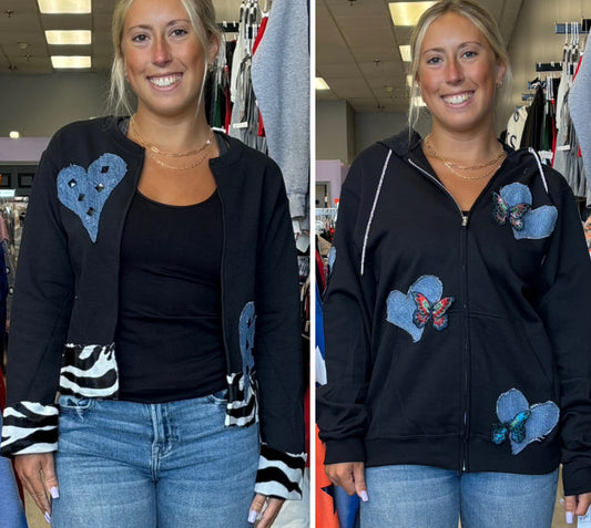 Assorted limited edition tops by Suzy (Sizes XS through XL)