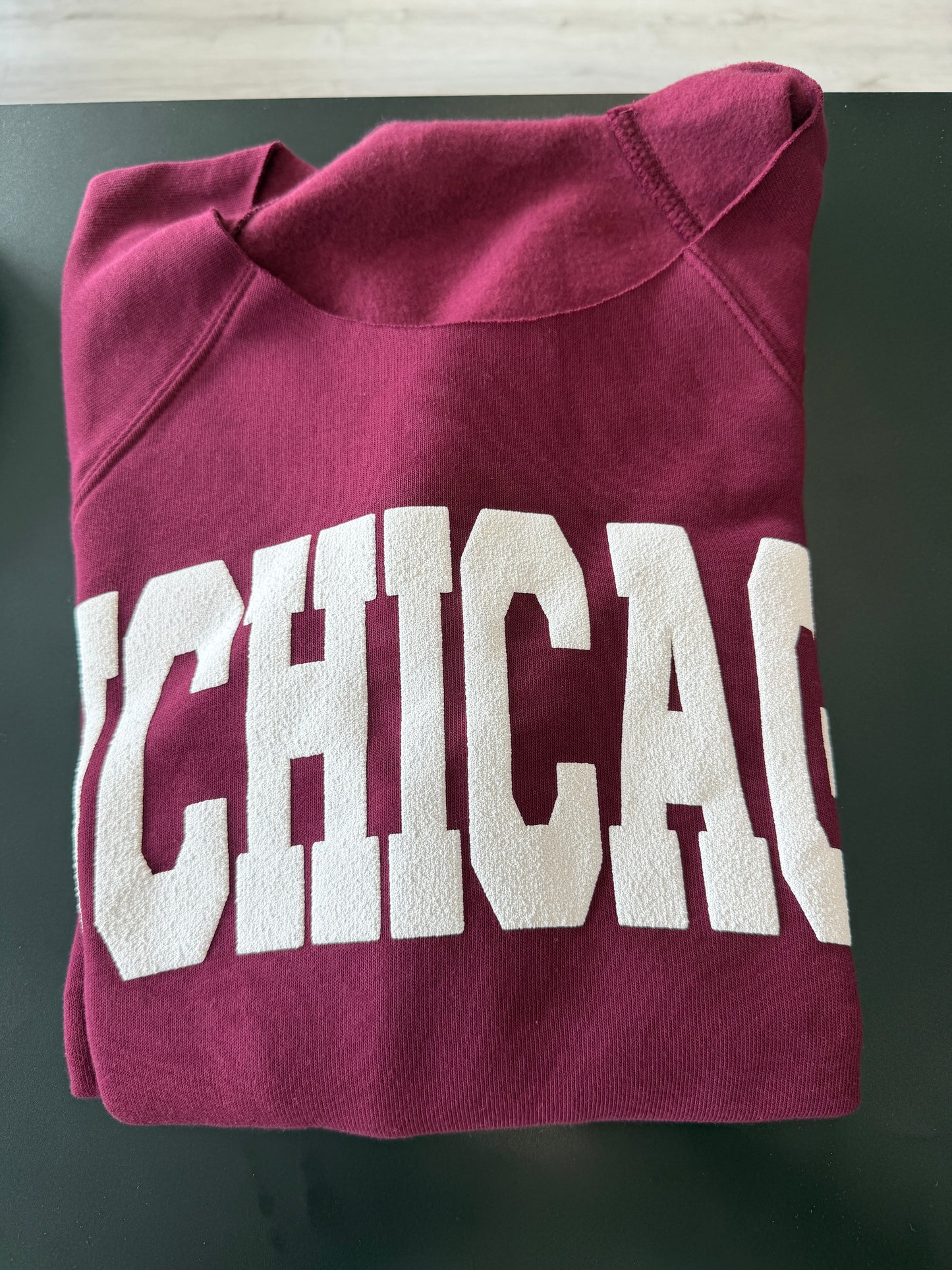BEST SELLER! Custom puff print sweatshirt and loose sweats (sold separately and choose regular or cut neck sweatshirt and can order for ANY school)
