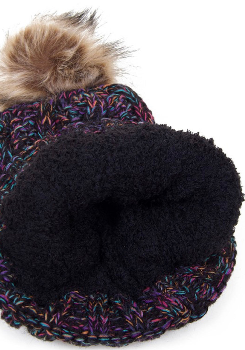 PREORDER NOW, Arriving Friday…CC pom hat with warm, soft lining, best seller