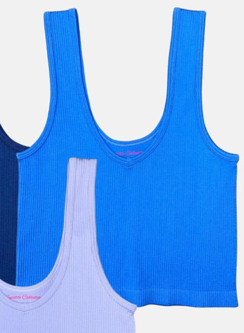 Ribbed, stretchy crop tanks TOP SELLER!