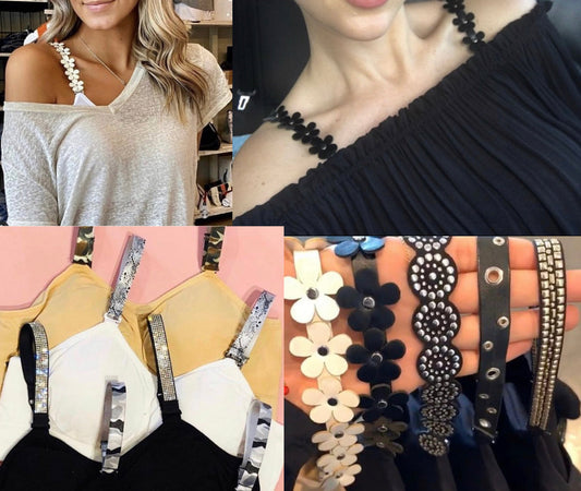 TOP SELLER, RESTOCKED AGAIN! Strap It bras with interchangeable straps...click Strap It bras tab to see attached strap options and also plus size! - Lisa’s Boutique