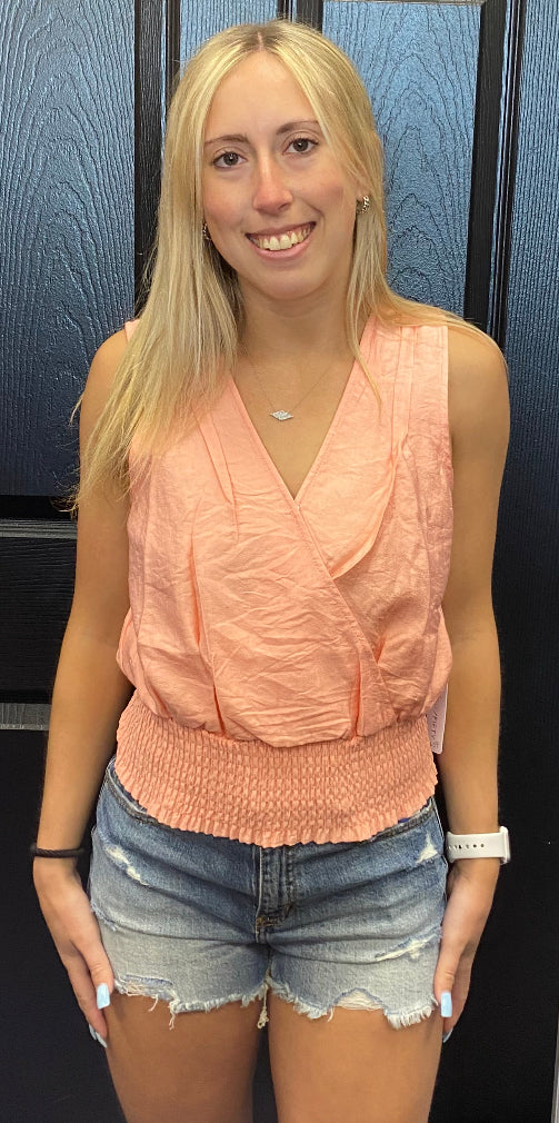 Six Fifty crossover smock bottom tank (2 colors)