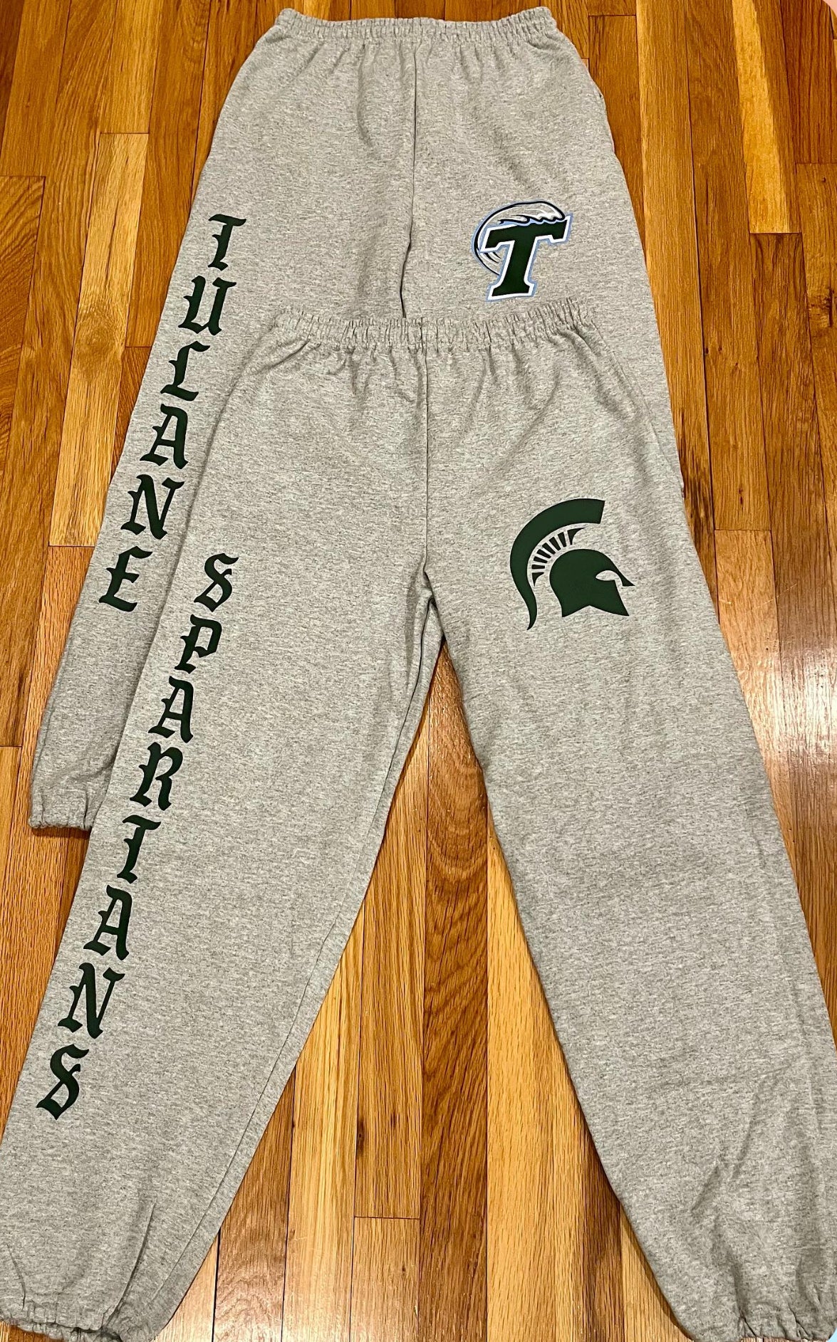 Custom college loose fit sweats (can be made for any school or camp) IN STOCK AND CUSTOM ORDER