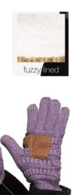CC gloves with warm, soft lining