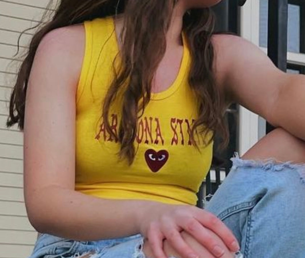 In stock: Racerback tanks