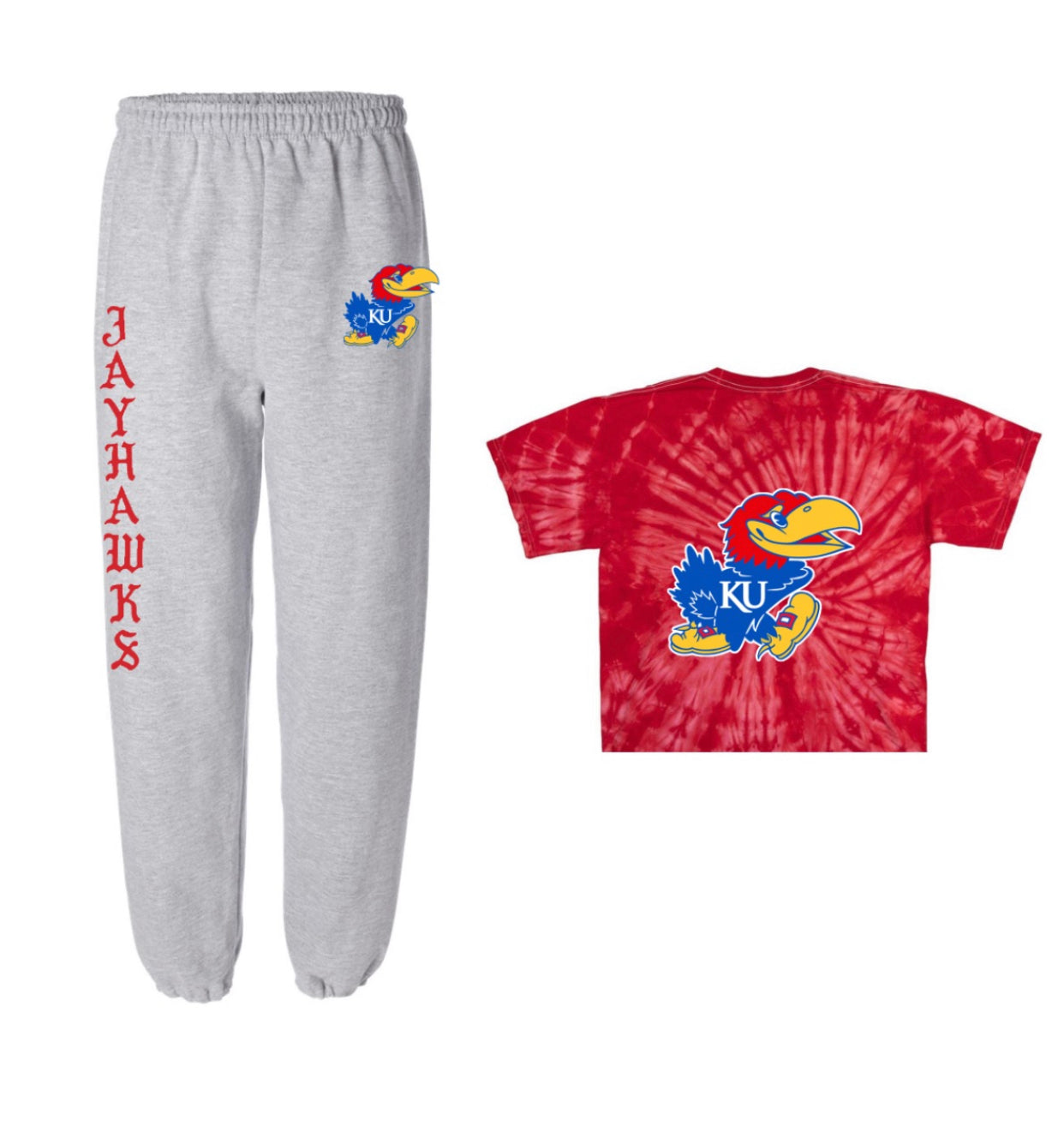 Custom college loose fit sweats (can be made for any school or camp) IN STOCK AND CUSTOM ORDER