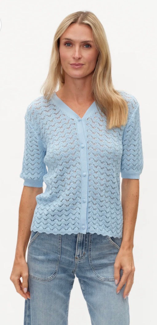 Six Fifty blue mist Lark cardigan
