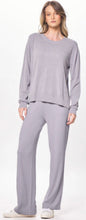 Load image into Gallery viewer, Vintage Havana super soft grey plush &amp; cozy knit pants, hoodie and cardigan (sold separately)
