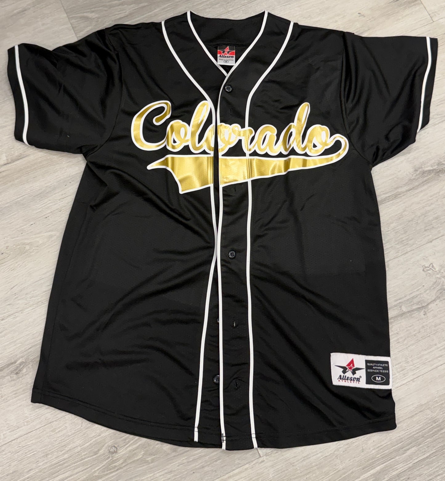 IN STOCK & Custom button down jersey (can choose length and order for ANY school, camp, team, etc)