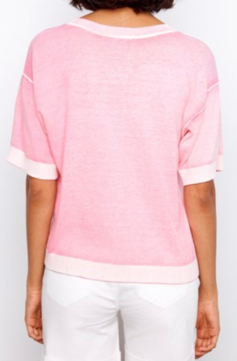 Charlie B soft, lightweight short sleeve sweaters