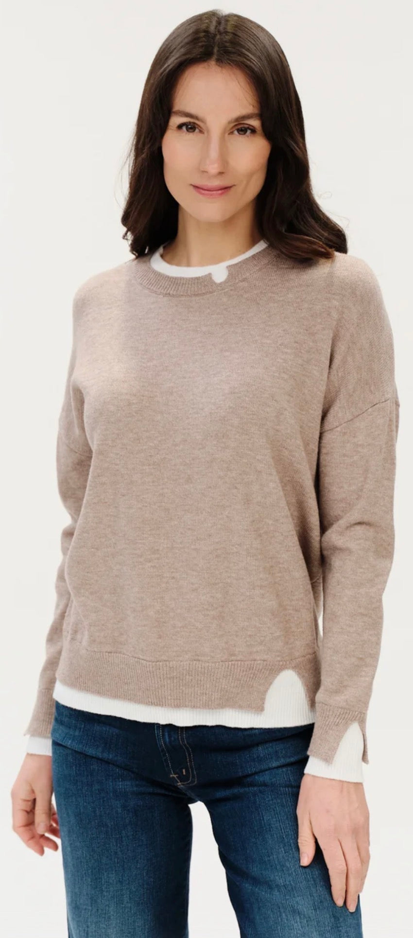 PREORDER NOW, Arriving Wednesday…Six Fifty Mar sweater in Latte