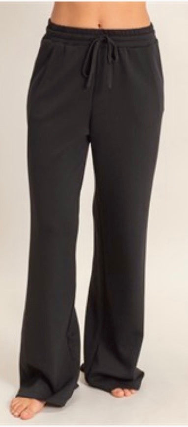 Black loose fit comfy pants