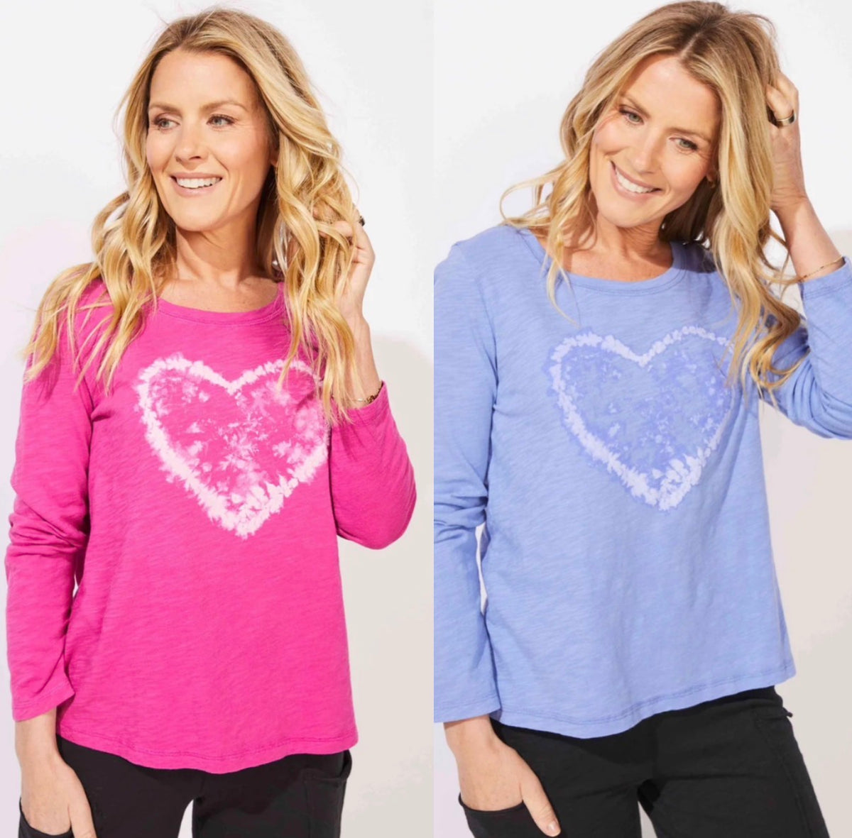 PREORDER NOW, Arriving Friday…Escape by Habitat craft heart long sleeve tee, available Sizes Small through XXL