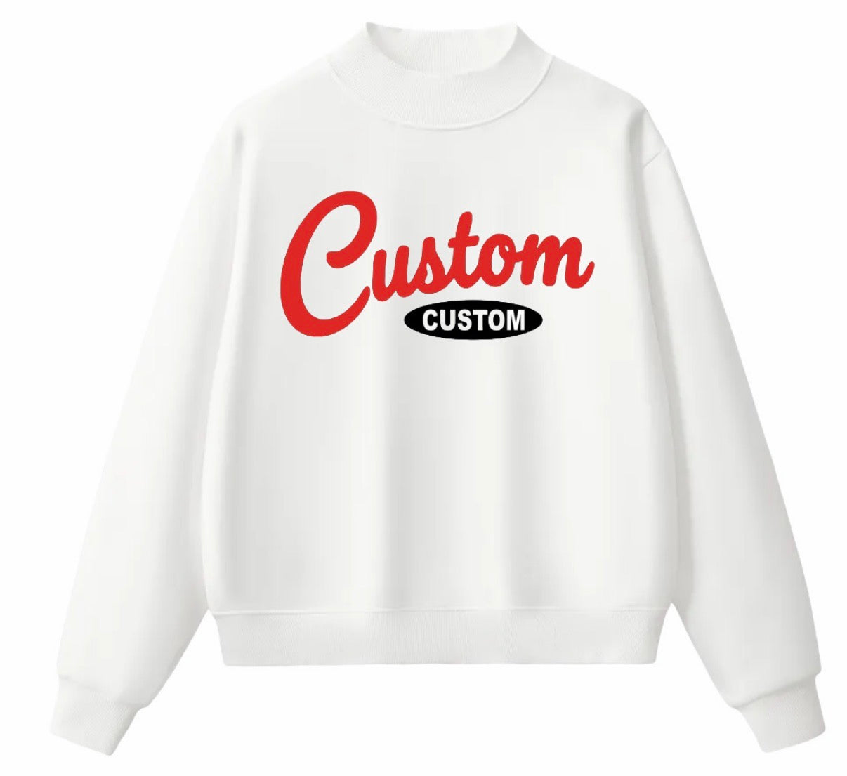 Heavy fleece mock neck with retro print and pants and shorts, see pics for color options (ALL schools are available to order)