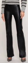 Load image into Gallery viewer, Heartloom black soft vegan leather Farris pull on pants
