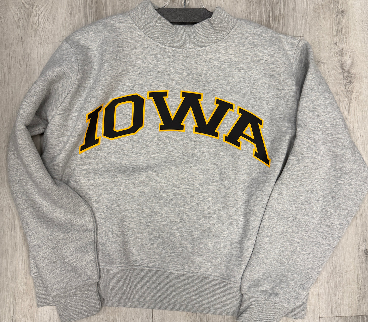 BEST SELLING SWEATSHIRT Custom heavy fleece mock neck sweatshirt, can be made for ANY school or camp, many color options…see pics