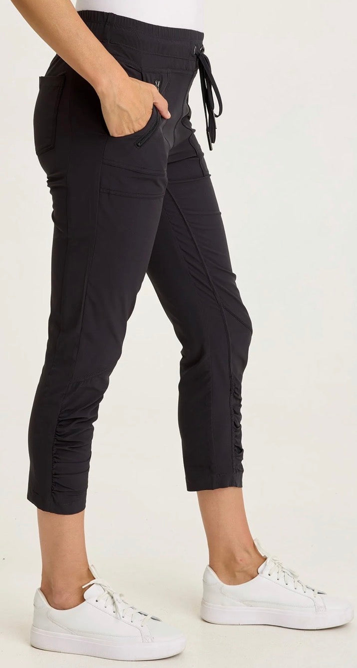 Soft lightweight crop pants by Wearables