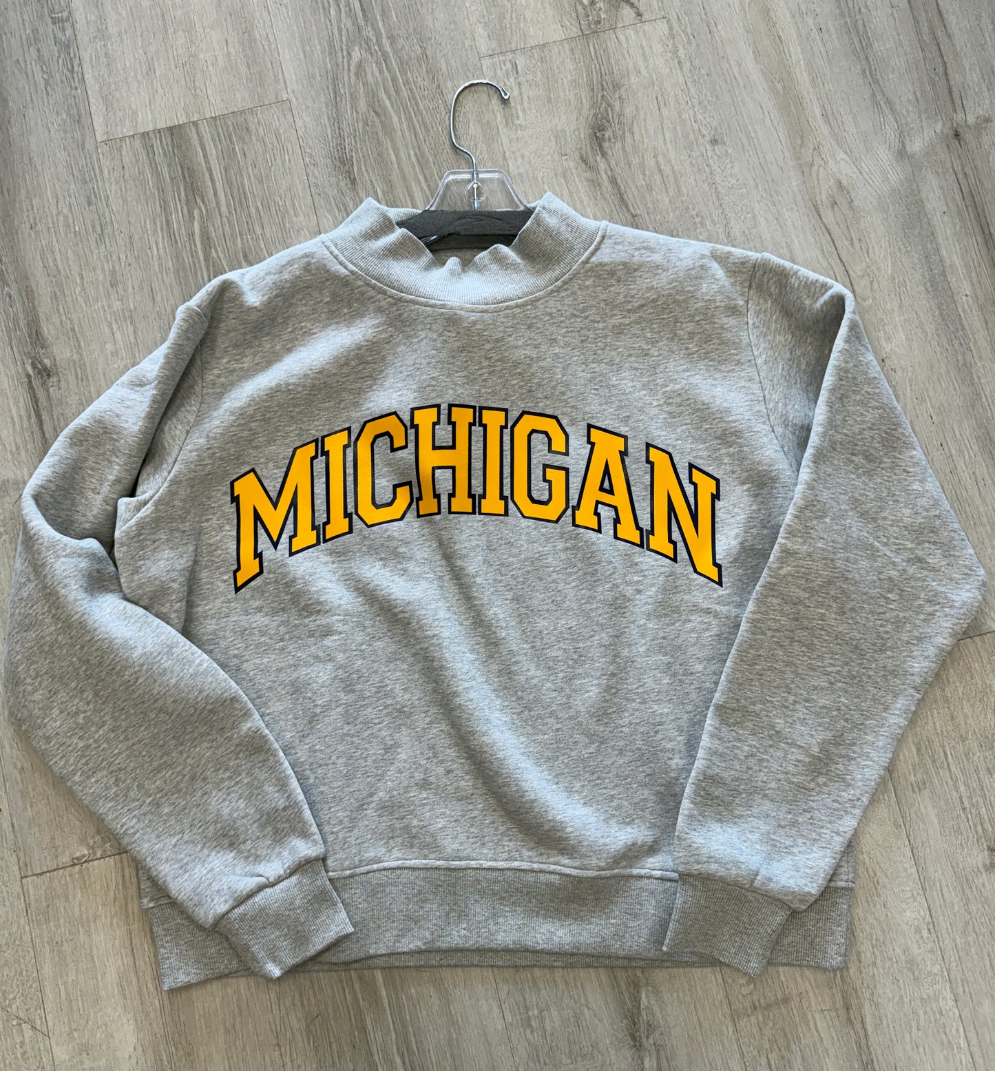 BEST SELLING SWEATSHIRT Custom heavy fleece mock neck sweatshirt, can be made for ANY school or camp, many color options…see pics