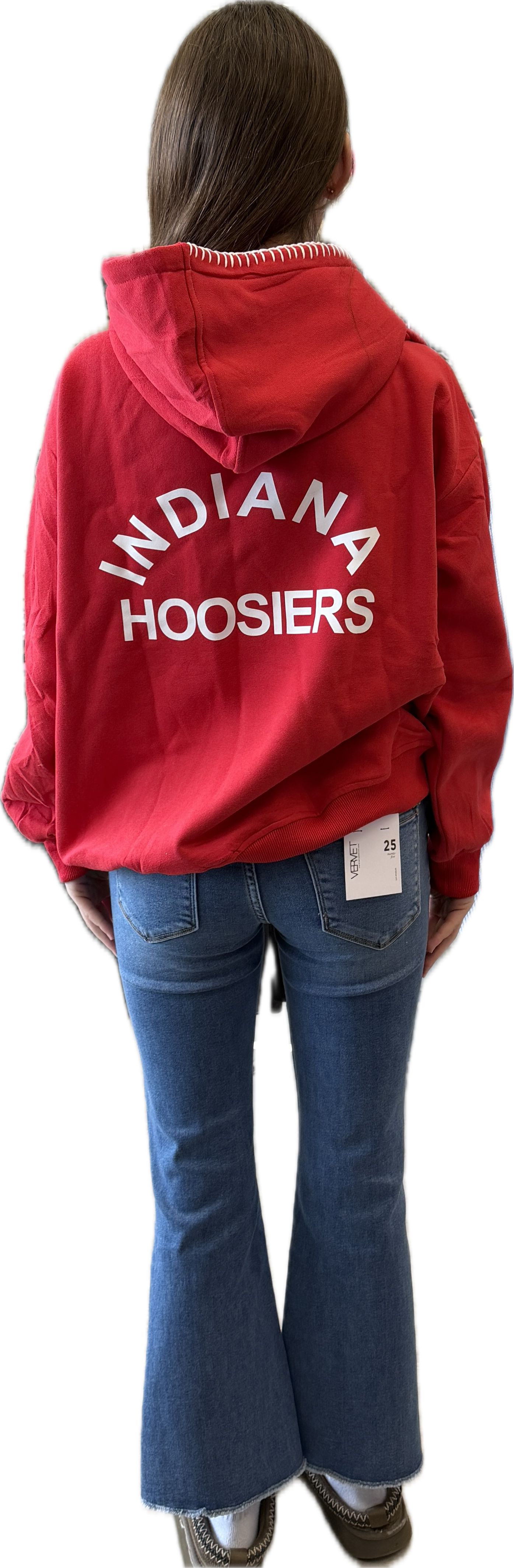 Custom & In stock arch hoodie with stitching (ALL schools are available to order!)