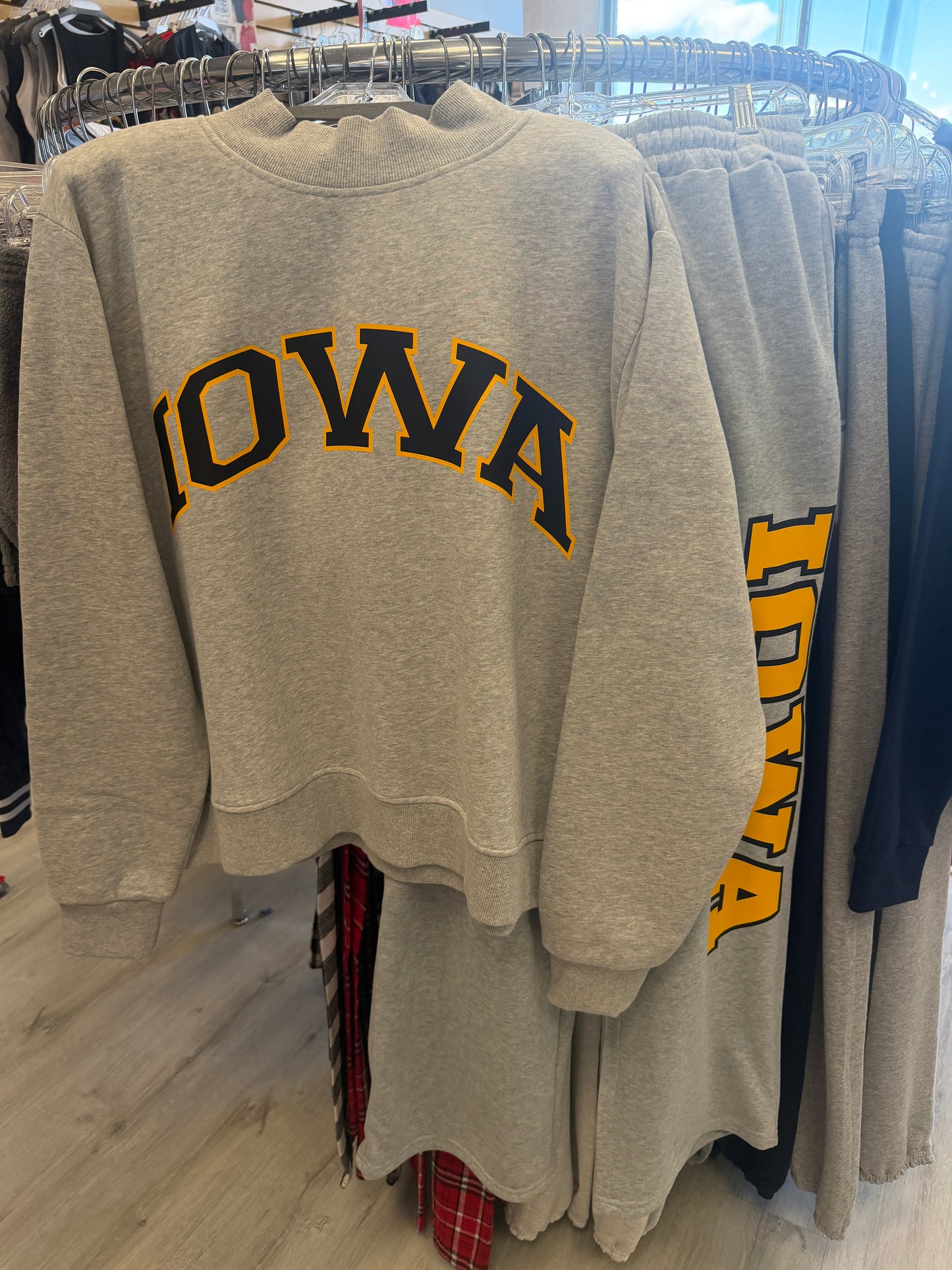 BEST SELLING SWEATSHIRT Custom heavy fleece mock neck sweatshirt, can be made for ANY school or camp, many color options…see pics
