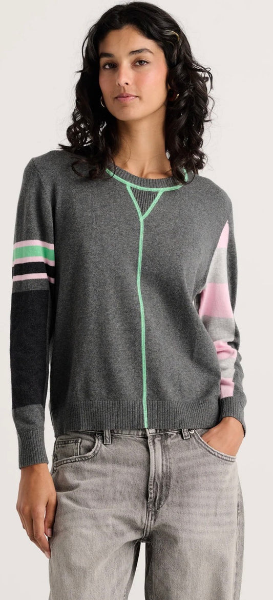 Zaket & Plover Weekend Ease sweater in Cloud