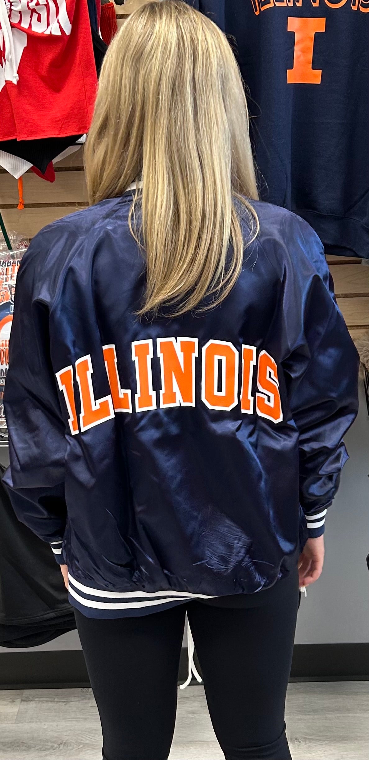 Custom order satin jacket (can order for ANY school, camp, team, etc)