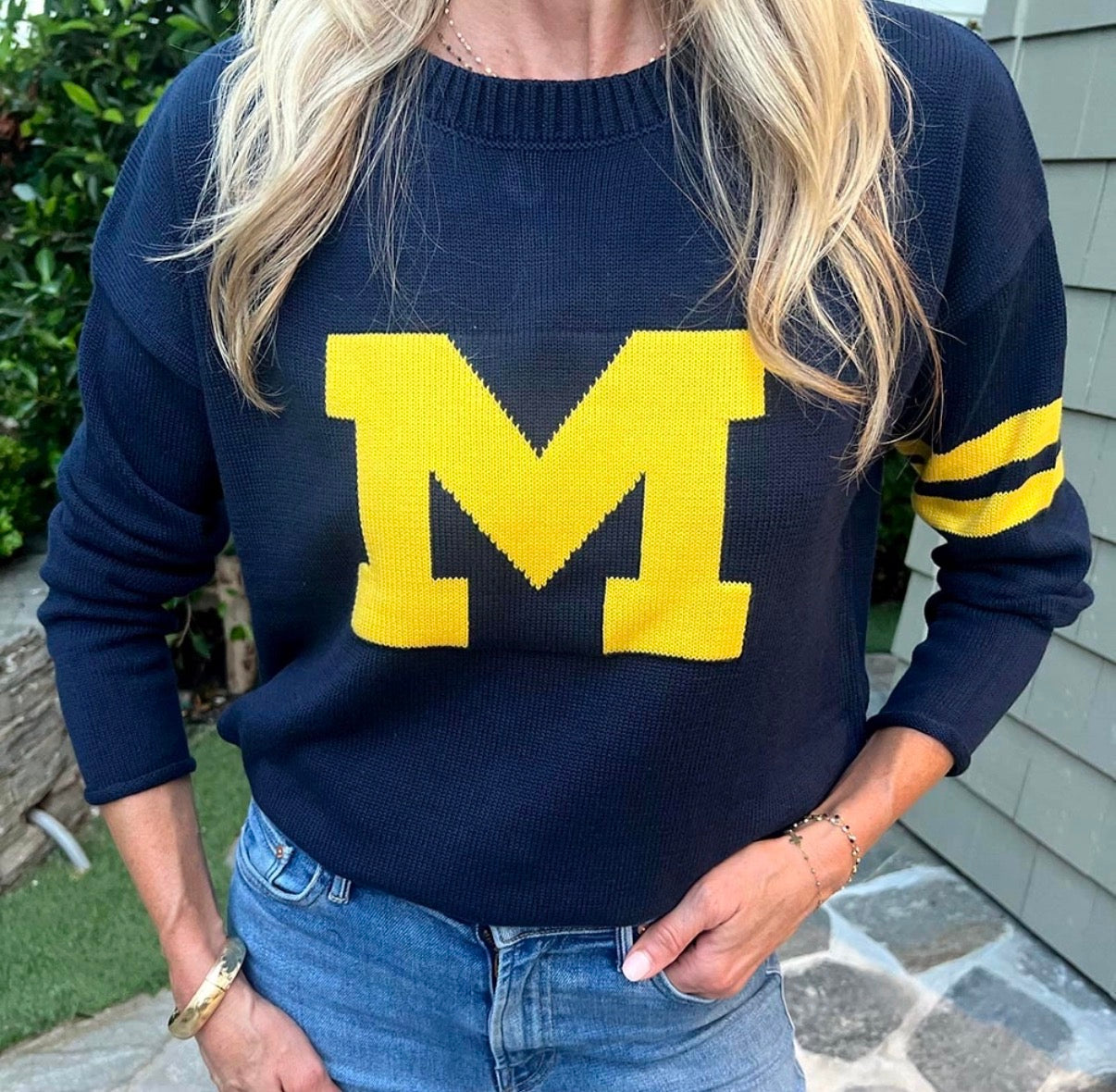 Custom order lightweight, soft cotton sweaters (most schools are available to order, see pics)