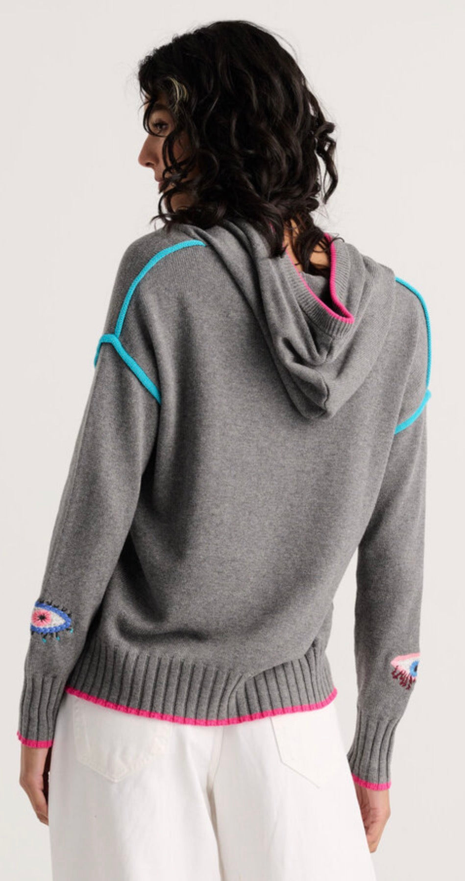PREORDER NOW, Arriving Thursday…Zaket & Plover Mystic Eye hoodie in Cloud