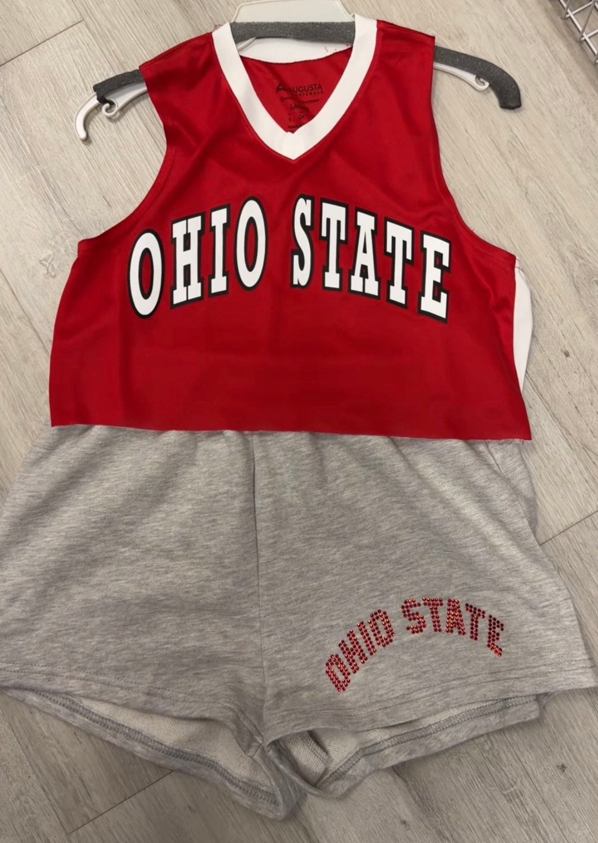 Bling title sweatshorts, see pic 2 for available schools